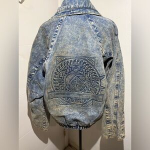 Vintage Gitano Multicolor Patterned Outerwear